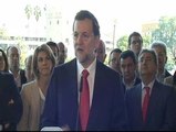 Rajoy apela a la concordia y rechaza la división para salir de la crisis