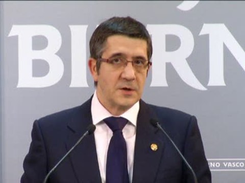 Lehendakari sobre el comunicado de ETA