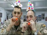 Las tropas españolas en el extranjero celebran el Año Nuevo