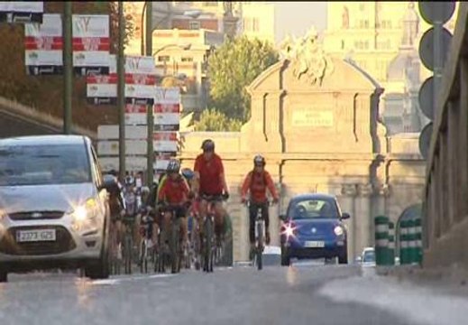 Madrid, tomada por las bicis
