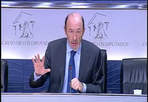 Rubalcaba: Mis compañeros me eligieron y voy a cumplir hasta el final