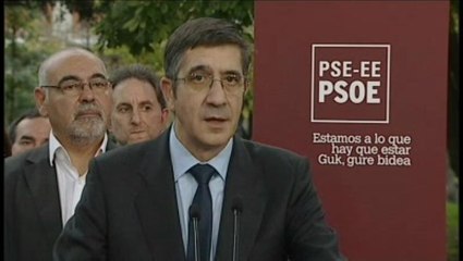 Patxi López promete una reforma fiscal en Euskadi