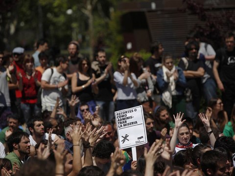 Encierro en la Universidad Autónoma de Madrid