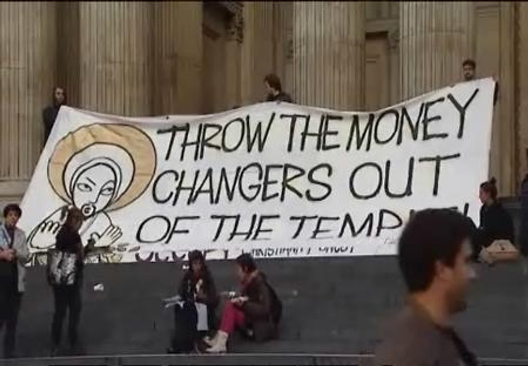 Los indignados toman la Catedral de St.Paul