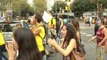 Los universitarios de Barcelona salen a la calle contra los recortes