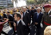 Fabra, abucheado durante la procesión cívica por el Día de la Comunidad Valenciana