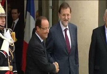 Download Video: Mariano Rajoy se reúne con François Hollande en el Elíseo