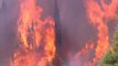 Un incendio declarado en San Roque obliga a desalojar casi un centenar de viviendas