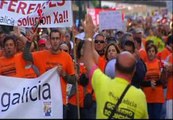 Protesta por las preferentes en Vigo
