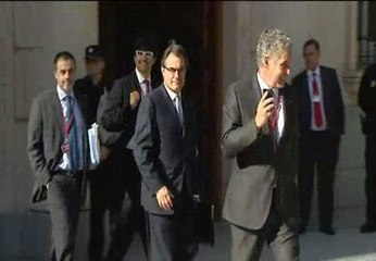 Artur Mas: "Hablaré mañana"