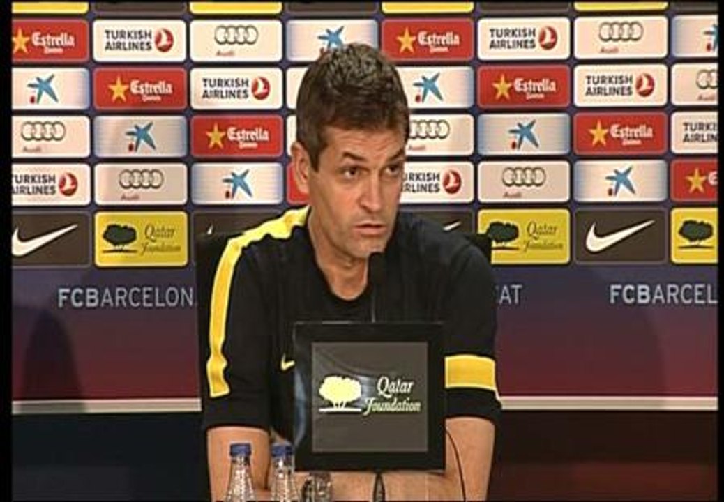 Tito Vilanova: "Sería una alegría para todos los barcelonistas que Messi acabara aquí su carrera"