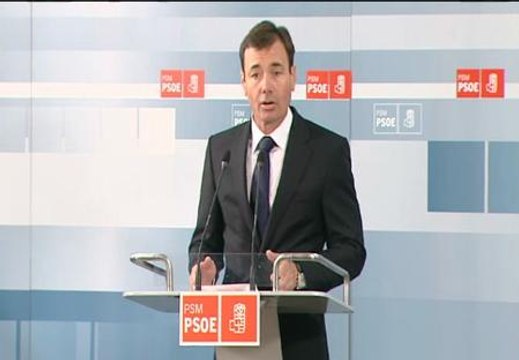 Tomás Gómez: En el PP nadie tiene el tamaño de Esperanza Aguirre