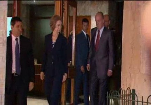 Los reyes acuden a la casa donde vivía Carrillo