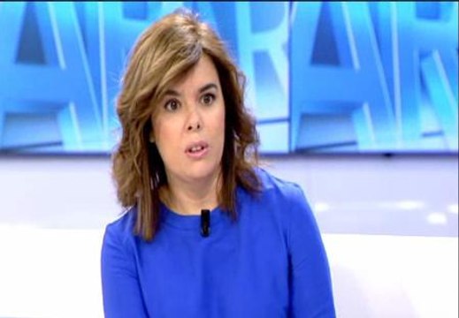 Sáenz de Santamaria sobre Aguirre: No es una pérdida porque seguirá activa