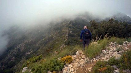 Viento y niebla en Sierra de Mijas