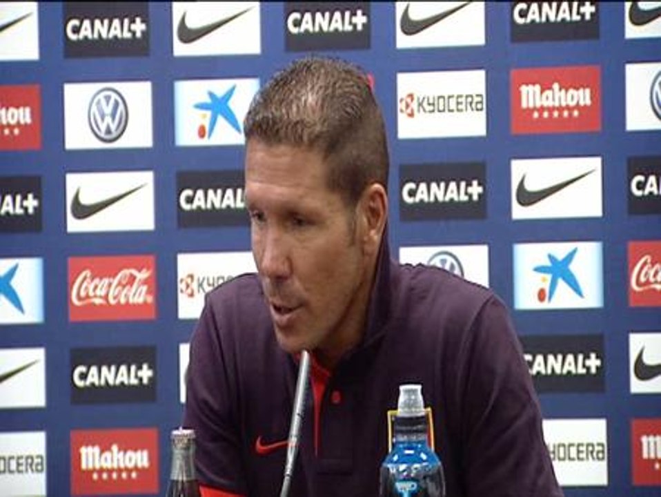 Simeone: "Las palabras no sirven, sirven los hechos"