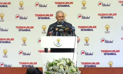 İstanbul'da Seçimi Kazandık"
