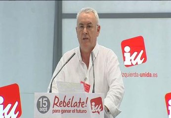 Cayo Lara cree que Eurovegas es "una fábrica de ludópatas que viene a usurpar recursos"