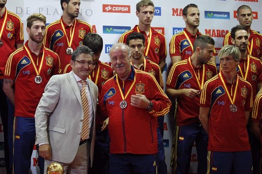 La selección española de fútbol, Premio Platino de Marca