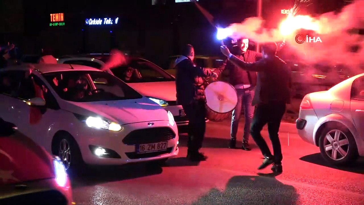 Bursa’da Alinur Aktaş coşkusu
