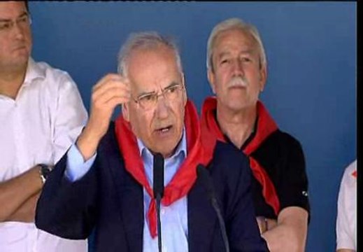 Alfonso Guerra: Ellos (el PP) son humanitarios con los banqueros