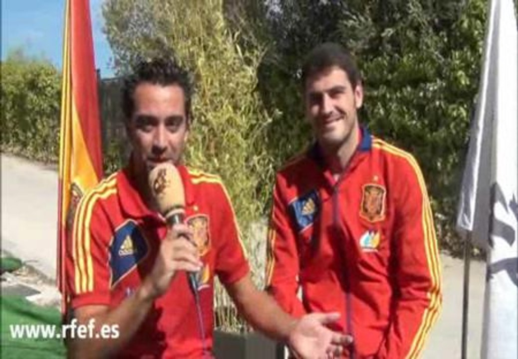 Xavi e Iker "muy contentos" con el Premio Príncipe de Asturias de los Deportes