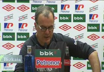Bielsa, satisfecho por abandonar la derrota