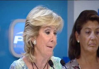 Esperanza Aguirre sigue oponiendose a la libertad de Bolinaga