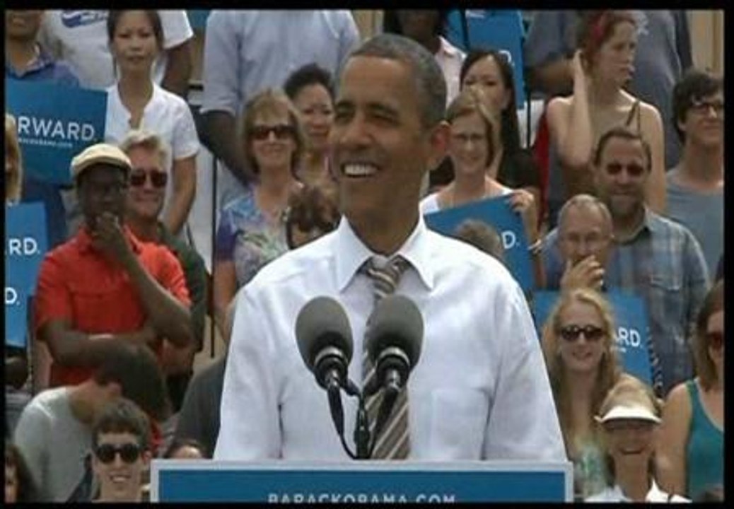 Obama: "Romney no ofrece ideas, sólo recauchuta las viejas políticas que castigan a la clase media"