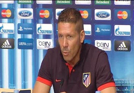 Simeone: Las finales no se eligen, se juegan y se ganan