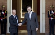 Rajoy recibe a Hollande en Madrid para analizar la crisis de la eurozona