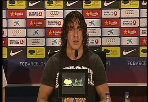 Puyol felicita a Iniesta: Se lo merece y estoy muy feliz por él