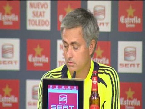 Mourinho: Ganar la Supercopa o ganar al Barça no es importante para mi