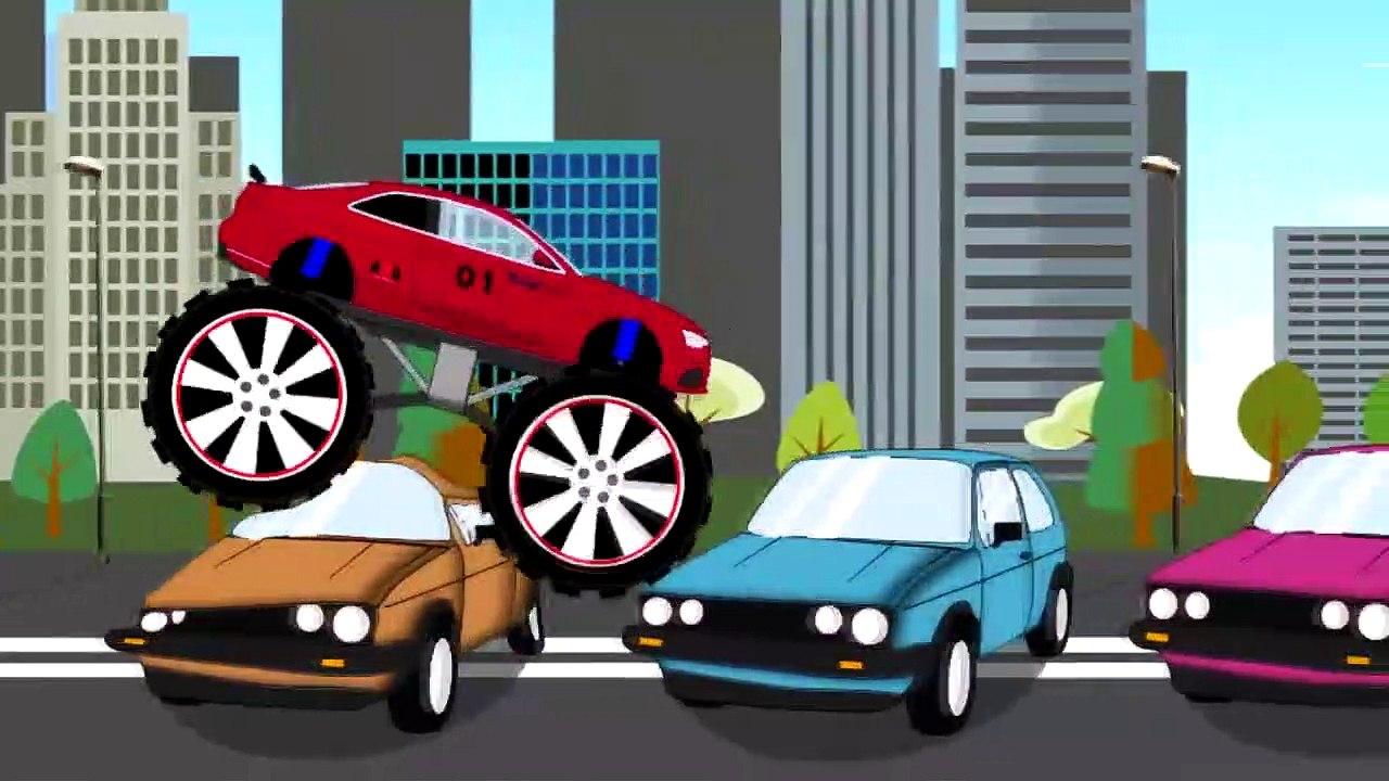 Monster Truck Camion Tuning Cascades | Pour Les Enfants