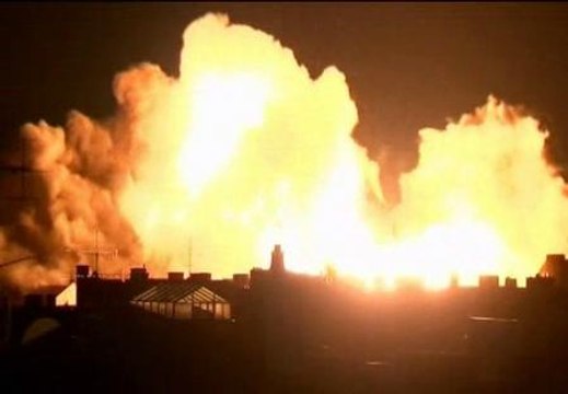 Un error en la detonación de la bomba, de la Segunda Guerra Mundial, ha provocado un incendio en la ciudad alemana