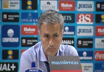 Mourinho: "El equipo ha hecho un partido inaceptable"
