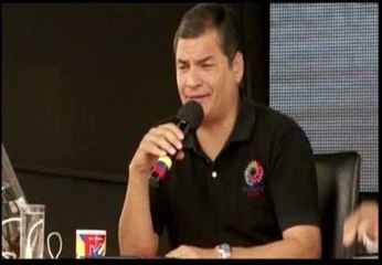 Correa da por superado el "infeliz incidente" con el Reino Unido