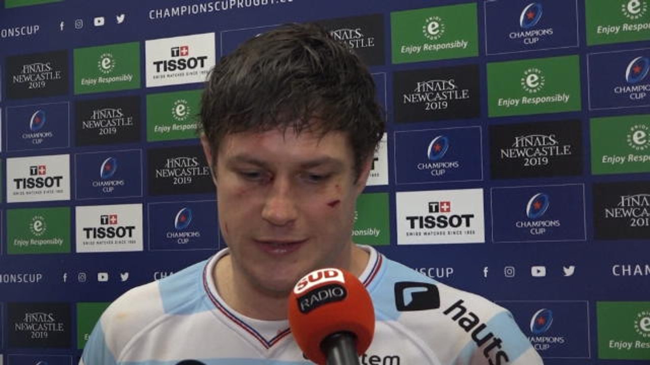 Quarts - Chavancy : "On sera derrière eux contre le Leinster, ils peuvent le faire"