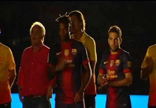 El Barça se presenta ante su afición en una noche de recuerdo al Dream Team