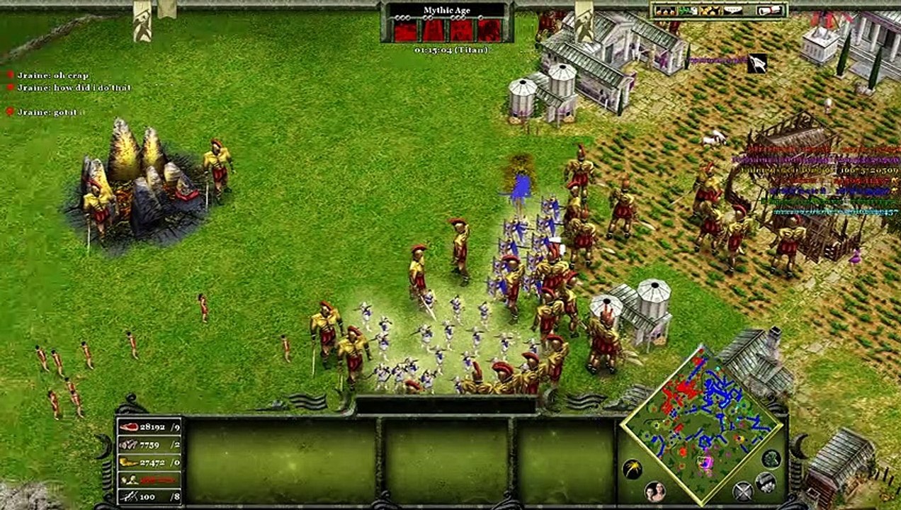 Age of Mythology - Colossus VS Titans