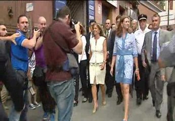 Ana Botella, abucheada tras la misa de la Virgen de la Paloma