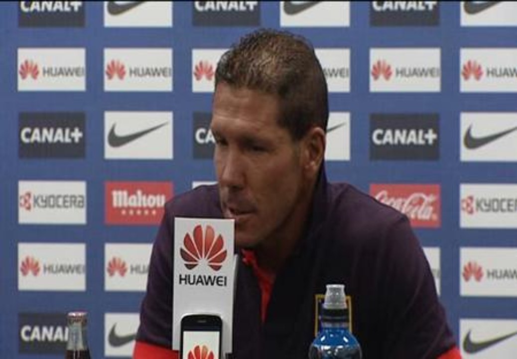 Simeone: "El horario de las 23 horas es una falta de respeto a la gente"