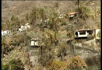 Video herunterladen: Los vecinos de Valle Gran Rey se enfrentan desolados a sus viviendas quemadas