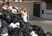 Más de 140 toneladas de basura se acumulan en las calles de Rota
