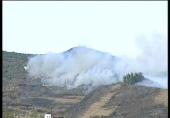 Arde el 10% del Parque Nacional del Garajonay, en La Gomera
