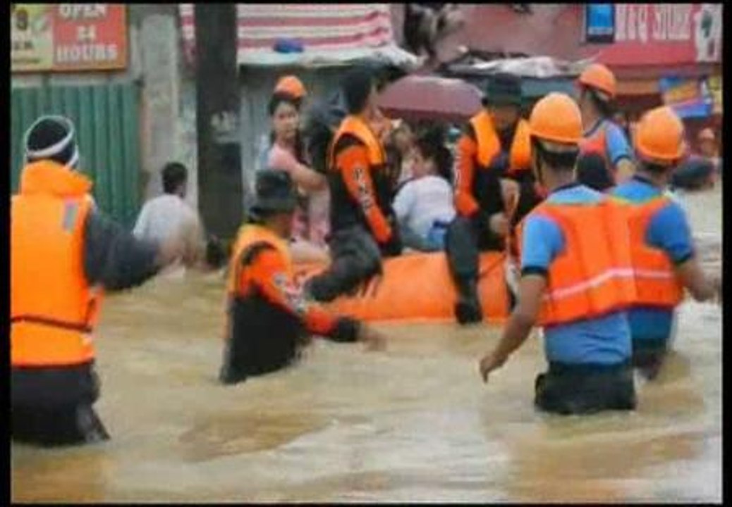 Más de 20.000 evacuados en Filipinas a causa de las lluvias torrenciales