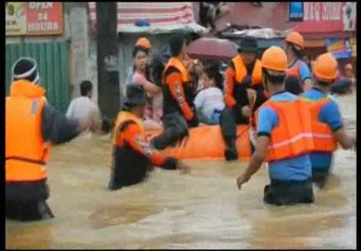 Más de 20.000 evacuados en Filipinas a causa de las lluvias torrenciales