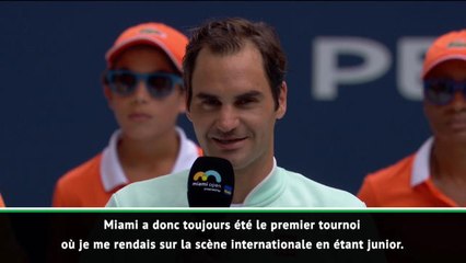 Miami - Federer : "Gagner ici signifie beaucoup pour moi"