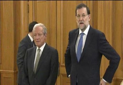 Rajoy en la toma de posesión del nuevo presidente del TS
