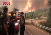 Tres muertos y al menos 12 heridos en dos fuegos sin control en Girona